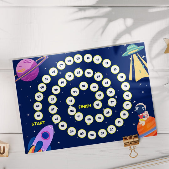 Free Printable Space Board Game - KY designX