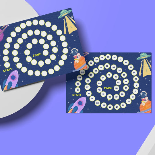 Free Printable Space Board Game - KY designX