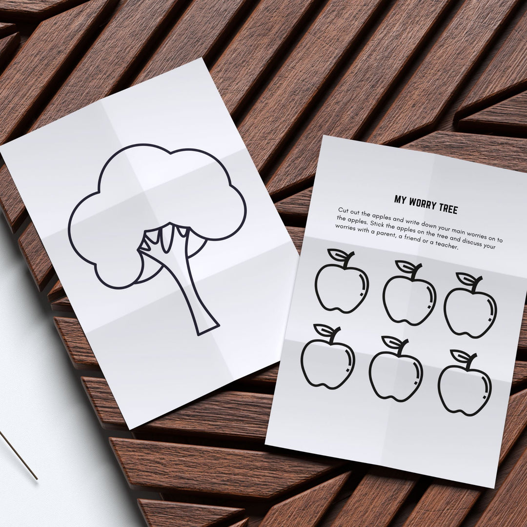 Free Printable Worry Tree for Children - KY designX