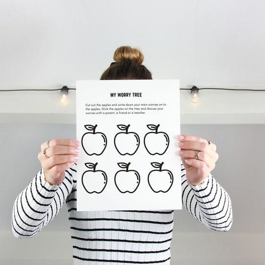 Free Printable Worry Tree for Children - KY designX