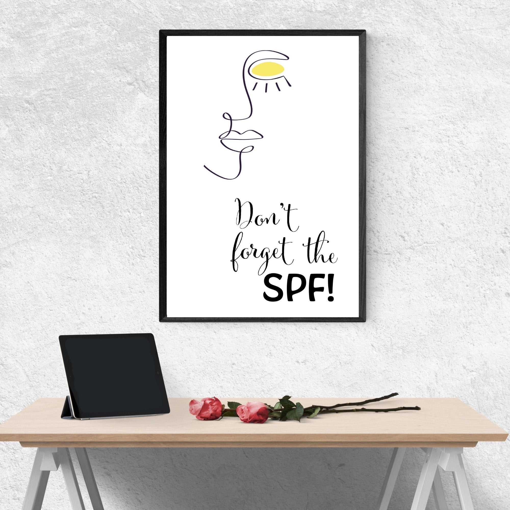 Free Skincare Lounge Printable Wall decor - KY designX