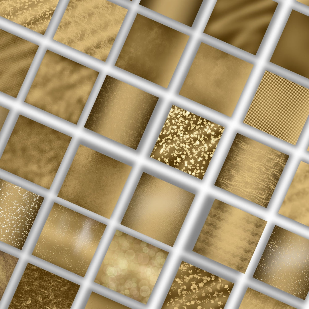 Glam luxurious gold digital paper - KY designX
