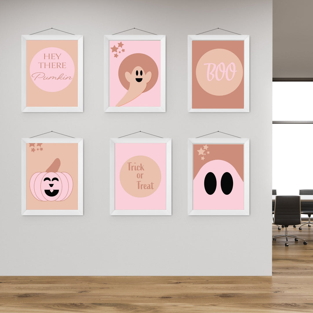 Halloween printable wall gallary set - KY designX
