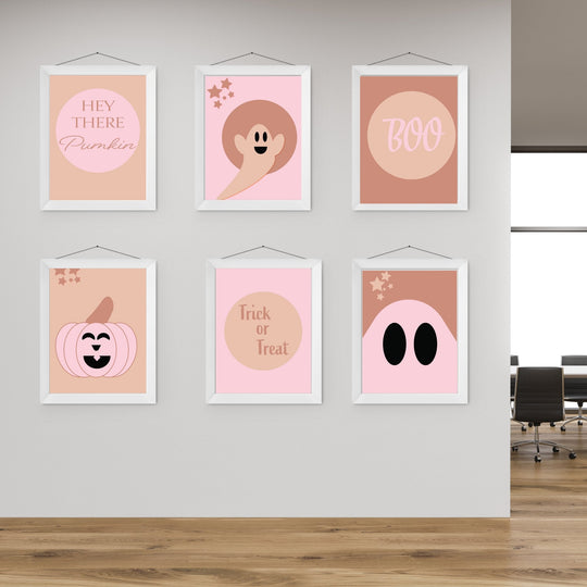 Halloween printable wall gallary set - KY designX