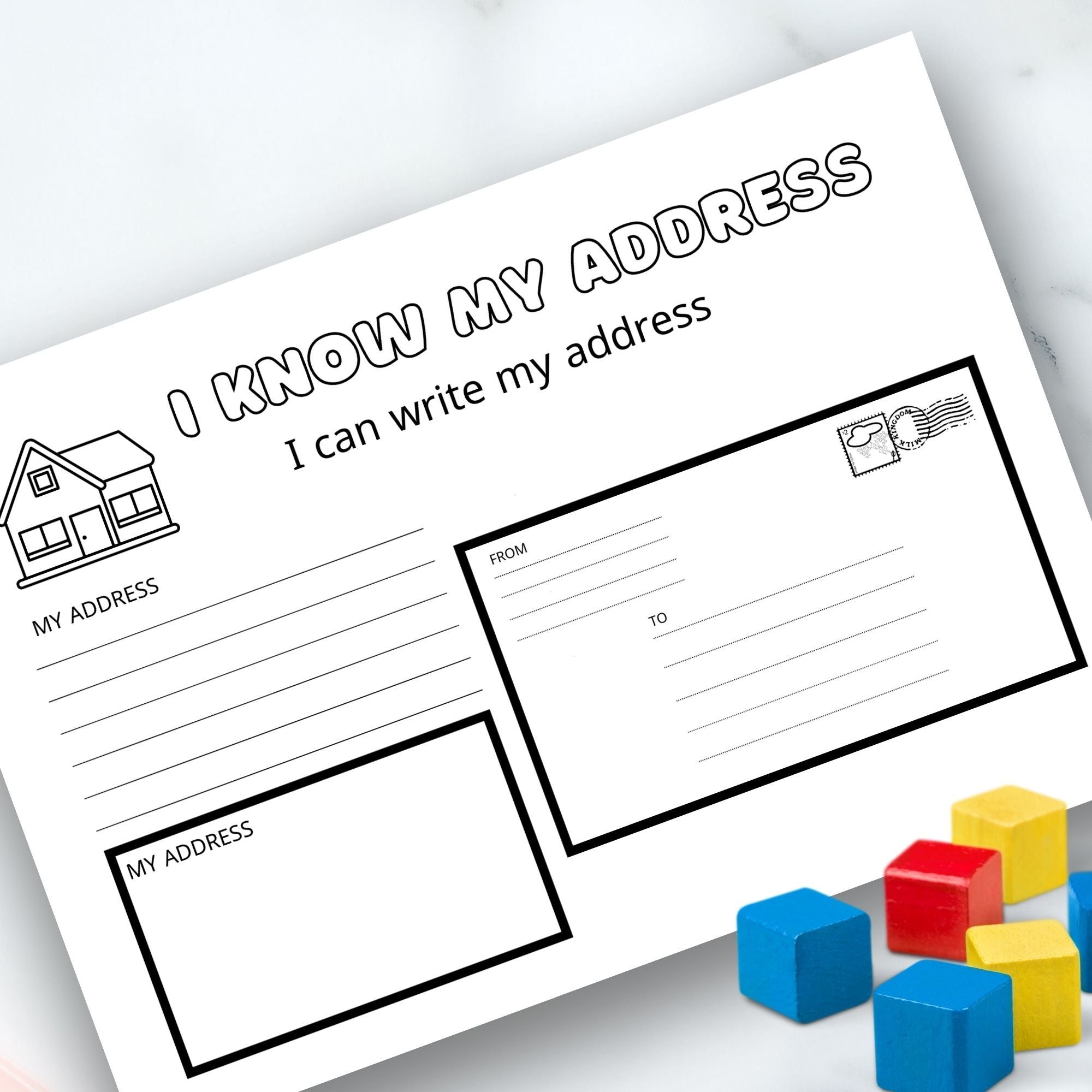 I can write my address zipcode version - KY designX