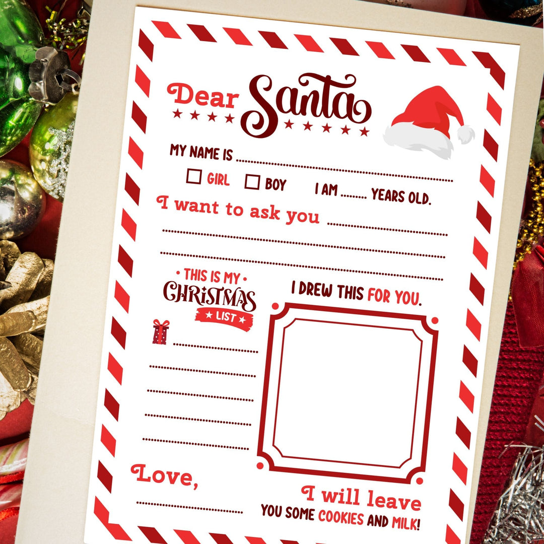 Letter to and from Santa Bundle pack - KY designX