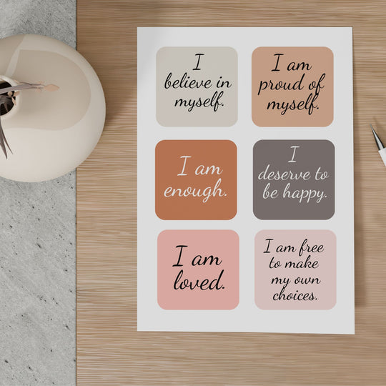 Master Resell Rights (MRR) Affirmation Cards - KY designX