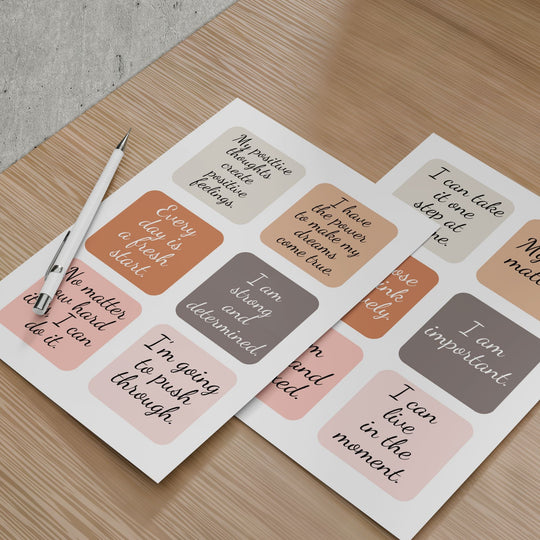 Master Resell Rights (MRR) Affirmation Cards - KY designX
