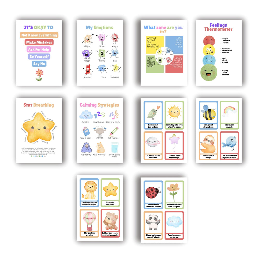 Mindful Moments Printable Kit / Posters - KY designX