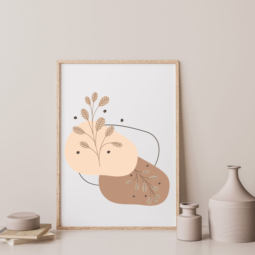 Minimalist printable boho art print - KY designX
