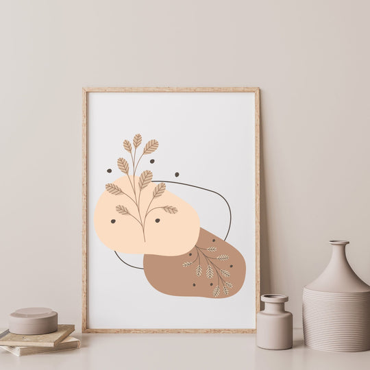 Minimalist printable boho art print - KY designX