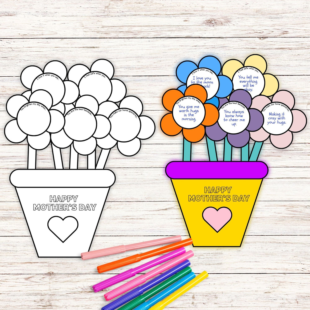 Mothers Day Craft Activity for Children - KY designX