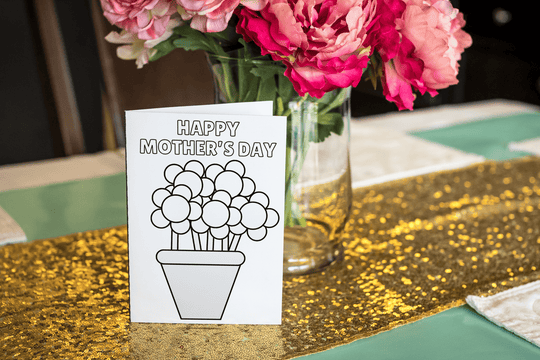 Mothers Day Craft Activity for Children - KY designX