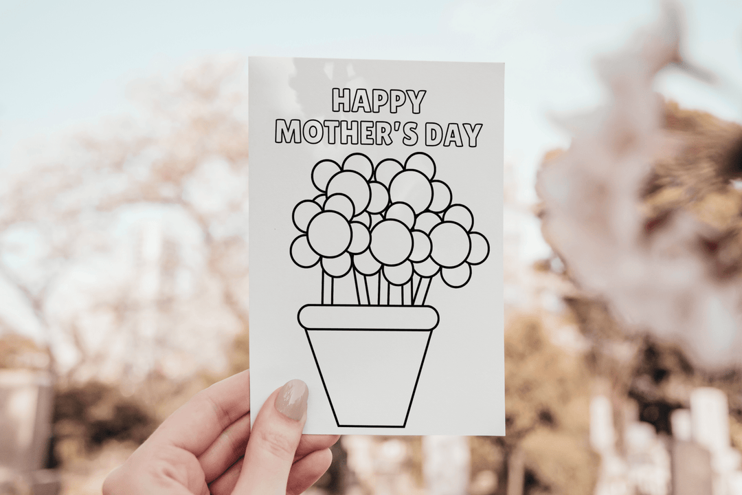 Mothers Day Craft Activity for Children - KY designX