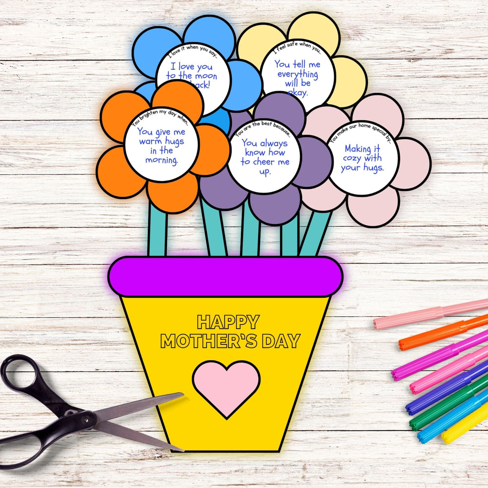 Mothers Day Craft Activity for Children - KY designX