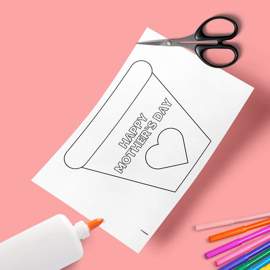 Mothers Day Craft Activity for Children - KY designX