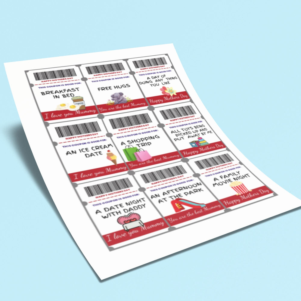 Mothers day printables coupons - KY designX