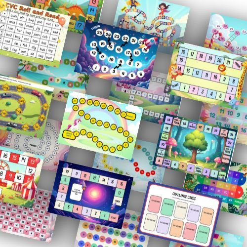 MRR PLR Games for Kids Templates - KY designX