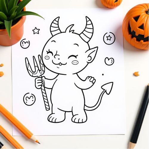MRR PLR Halloween Coloring Book - KY designX