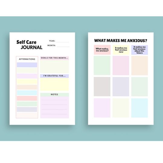 My Anxiety workbook for children - KY designX