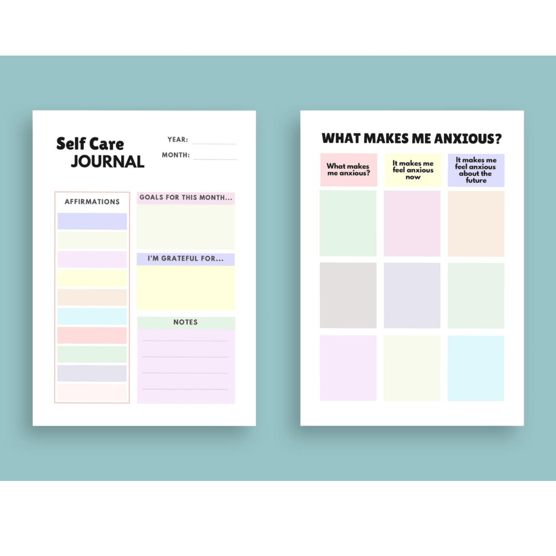My Anxiety workbook for children - KY designX