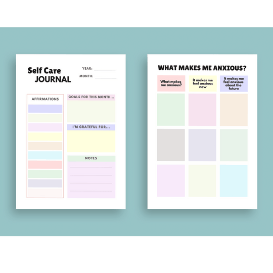 My Anxiety workbook for children - KY designX