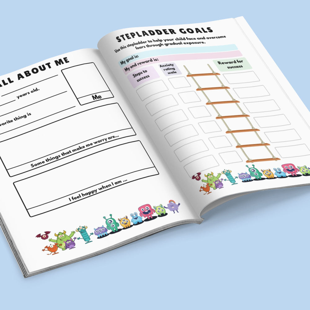 My Printable Anxiety Workbook for Children - KY designX
