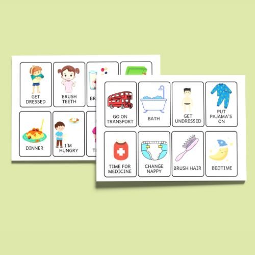 PEC Communication Cards – Printable Visual Flashcards - KY designX
