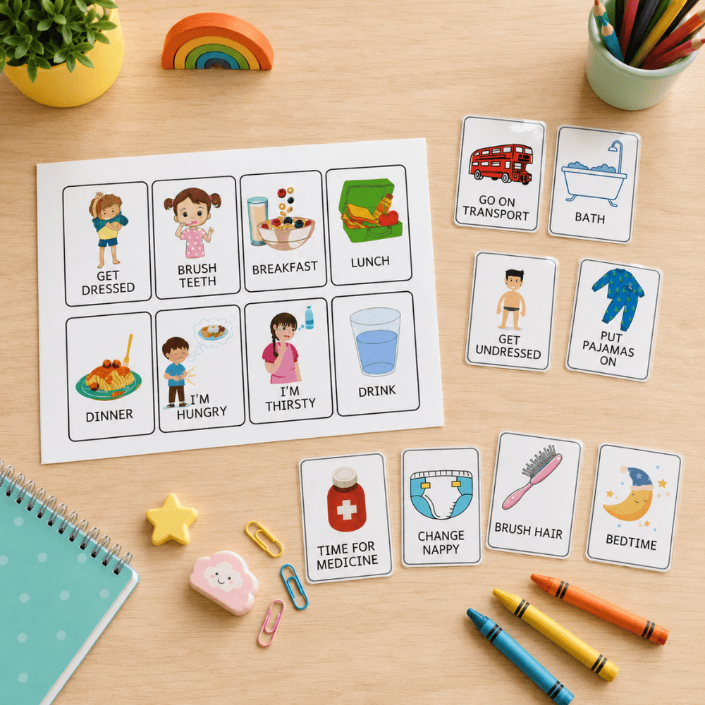PEC Communication Cards – Printable Visual Flashcards - KY designX