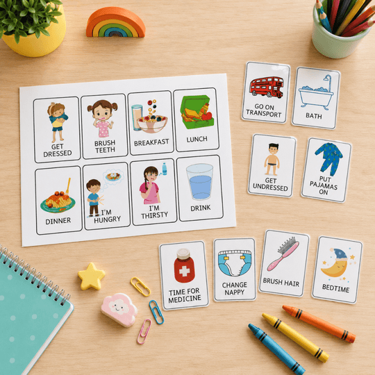 PEC Communication Cards – Printable Visual Flashcards - KY designX
