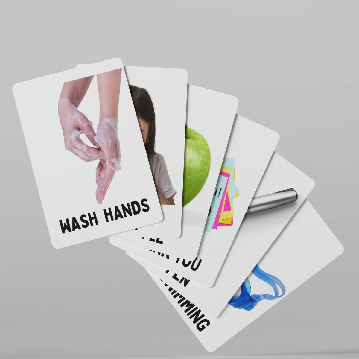 PECS Communication Cards with Real Photos for Kids - KY designX