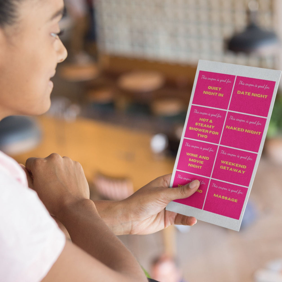 Pink Printable Love Coupons - KY designX
