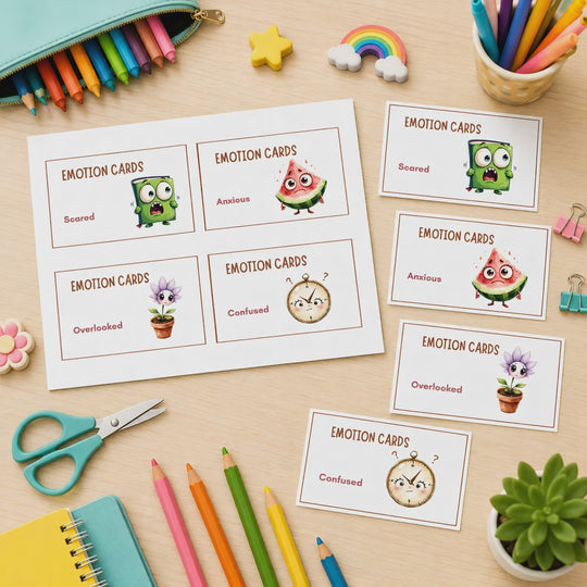 Printable Feelings & Emotions Game for Kids