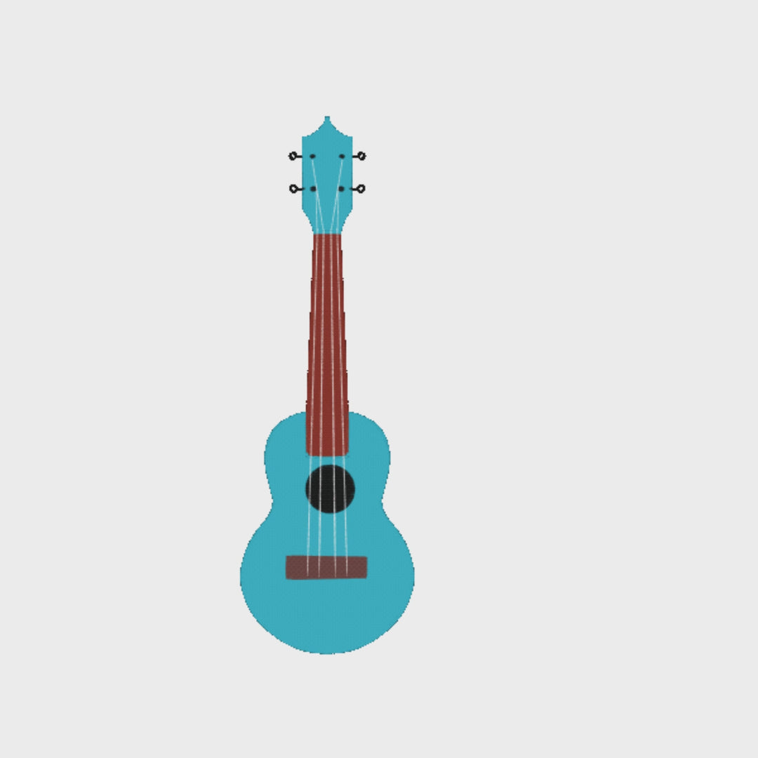 A video showing the animated musical instrument gif 