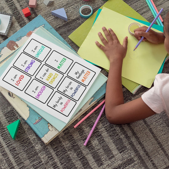 Printable Affirmation Cards for Children - KY designX