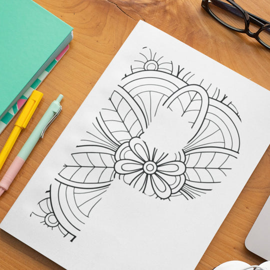 Printable Alphabet Mandala Coloring Pages - KY designX
