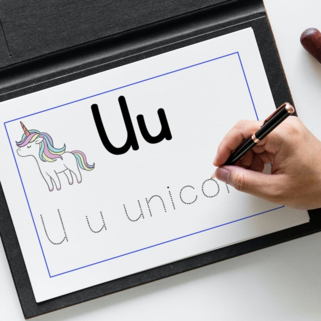 Printable Alphabet tracing worksheets - KY designX