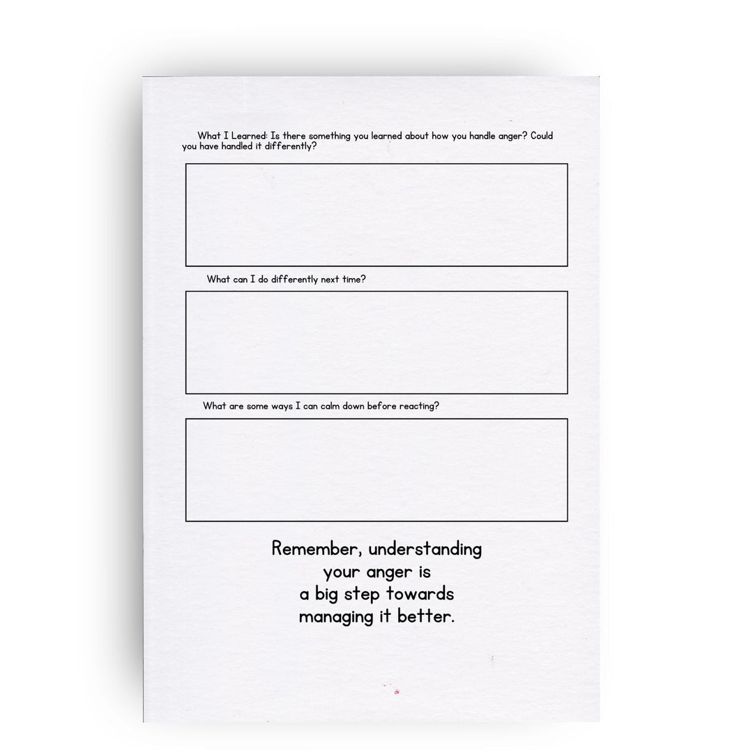 Printable Anger Management Journal - KY designX