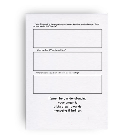 Printable Anger Management Journal - KY designX