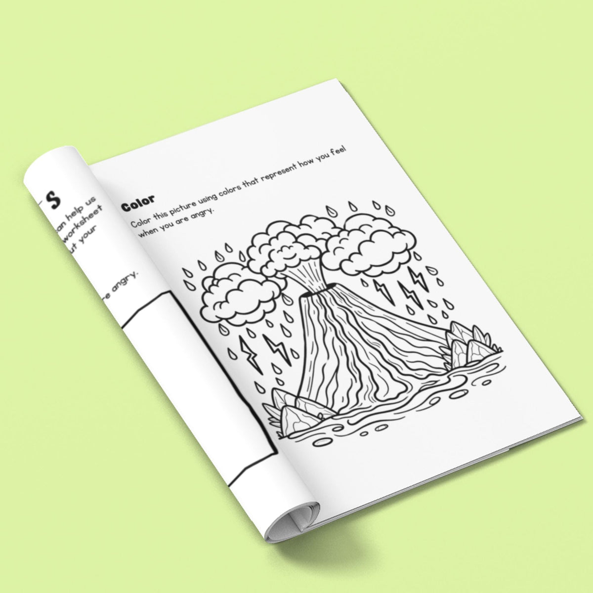 Printable anger management workbook for kids – 46 pages and games