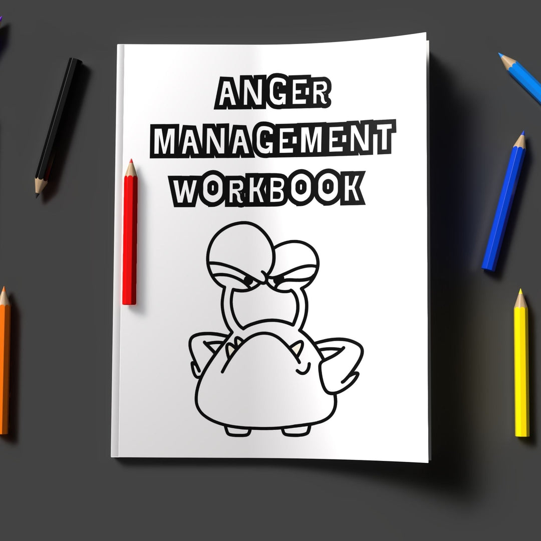 Printable Anger Management Workbook for kids and teens - KY designX