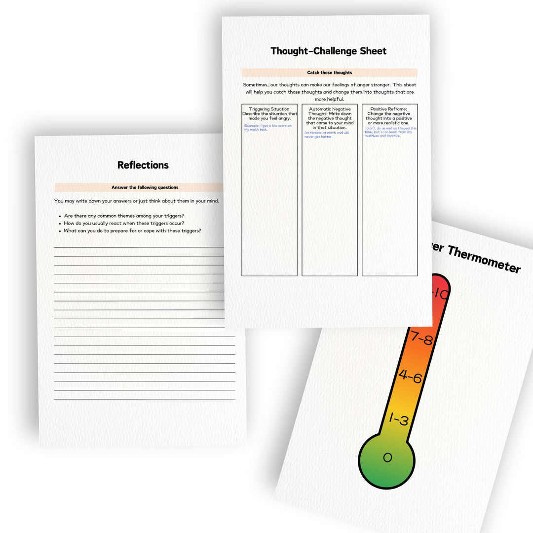 Printable Anger Management Workbook for Teens - KY designX