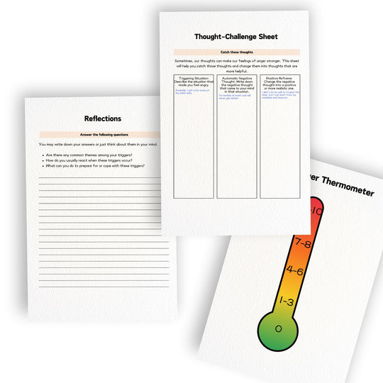 Printable Anger Management Workbook for Teens - KY designX