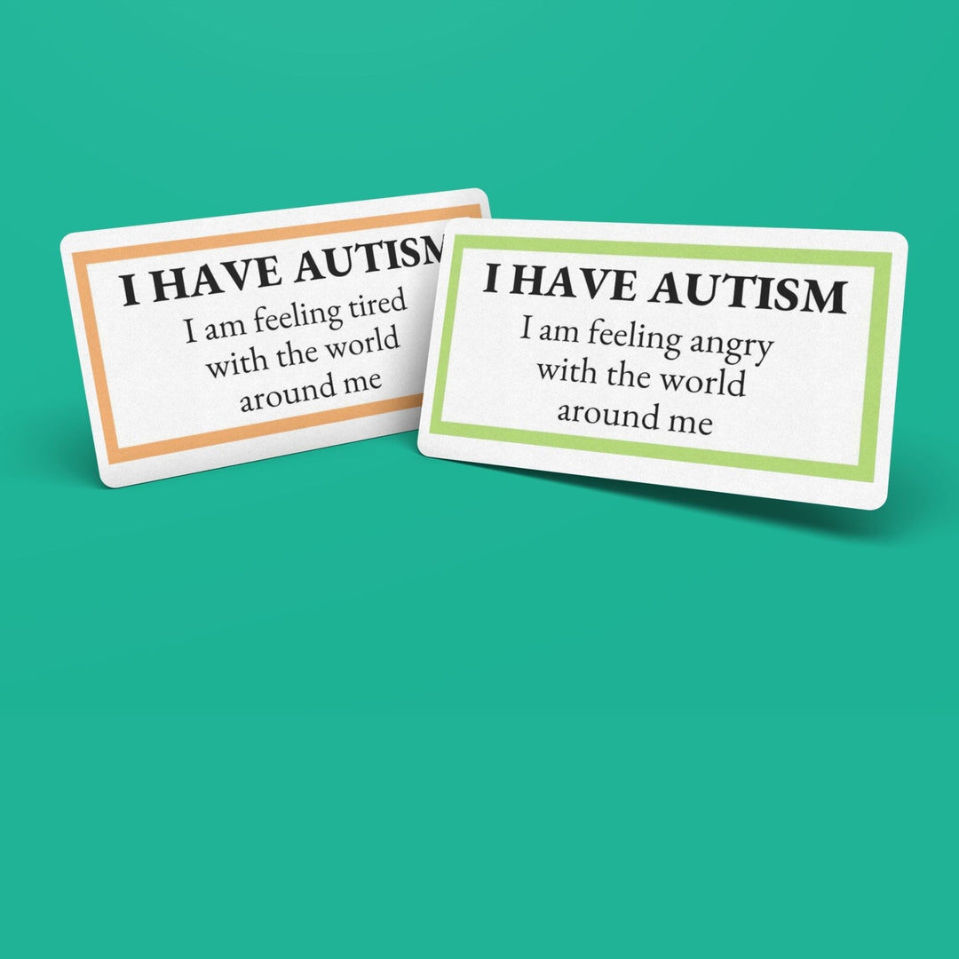 Printable Autism Medical ID Card KY designX