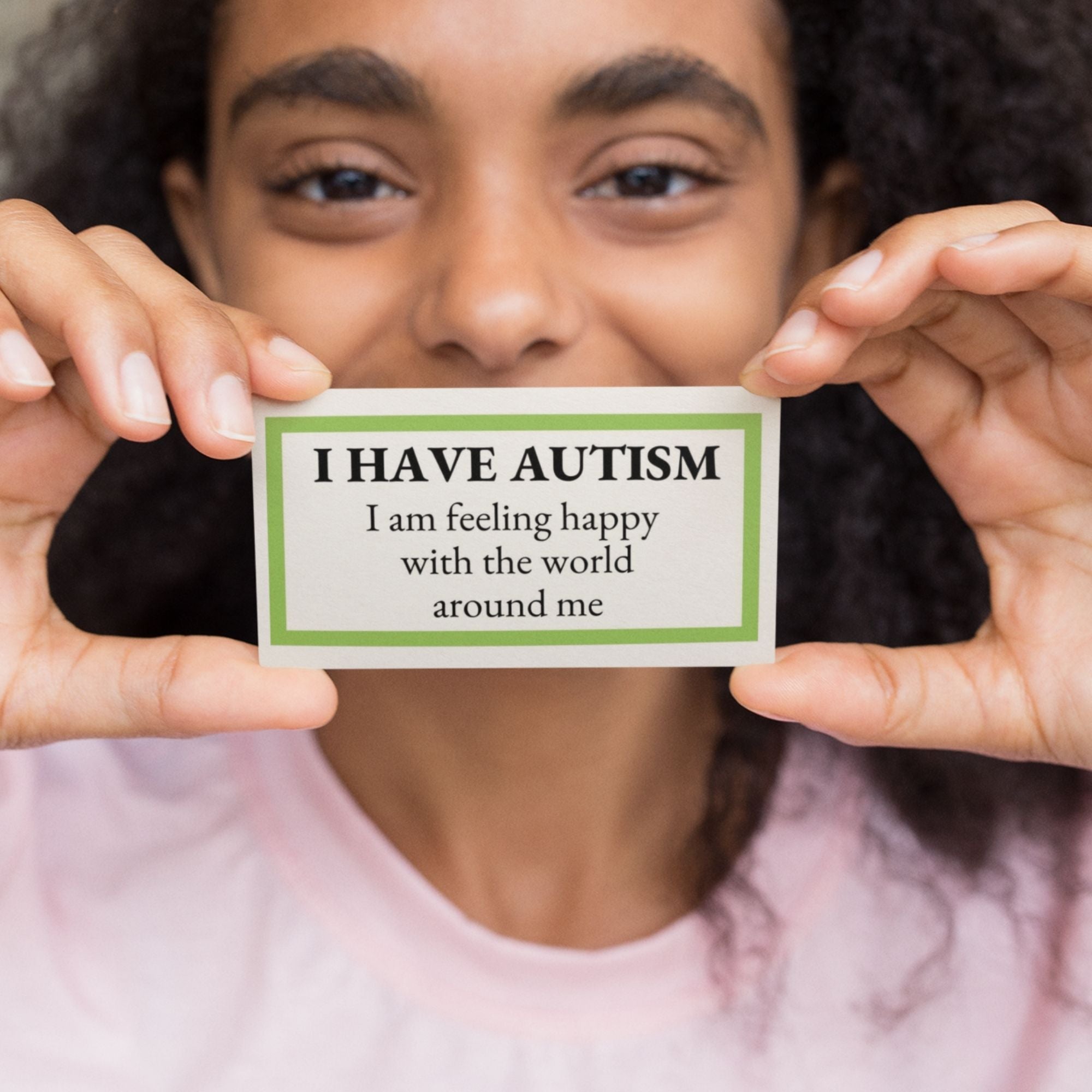 Printable Autism Medical ID Card KY designX