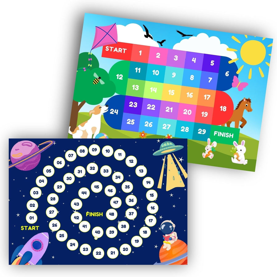 Free Printable Board Games For Home or Classroom - KY designX