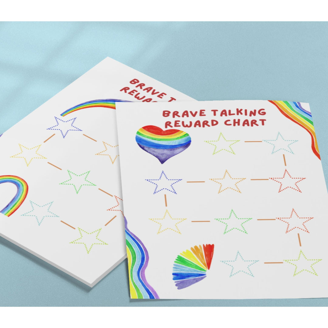 Printable Brave Talking Reward Chart - KY designX