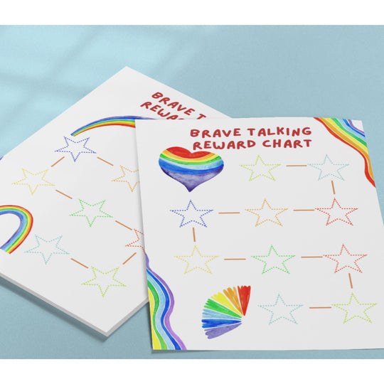 Printable Brave Talking Reward Chart - KY designX