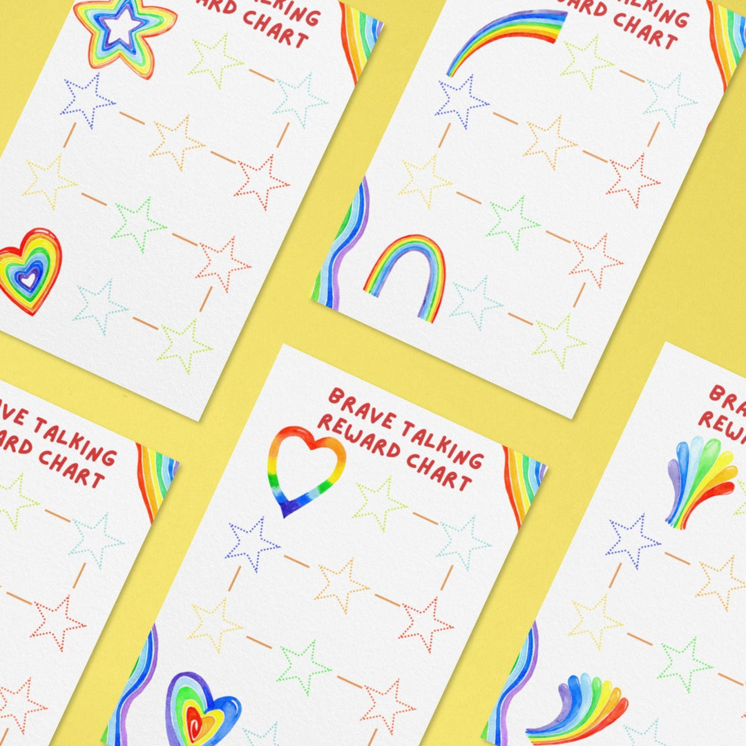 Printable Brave Talking Reward Chart - KY designX