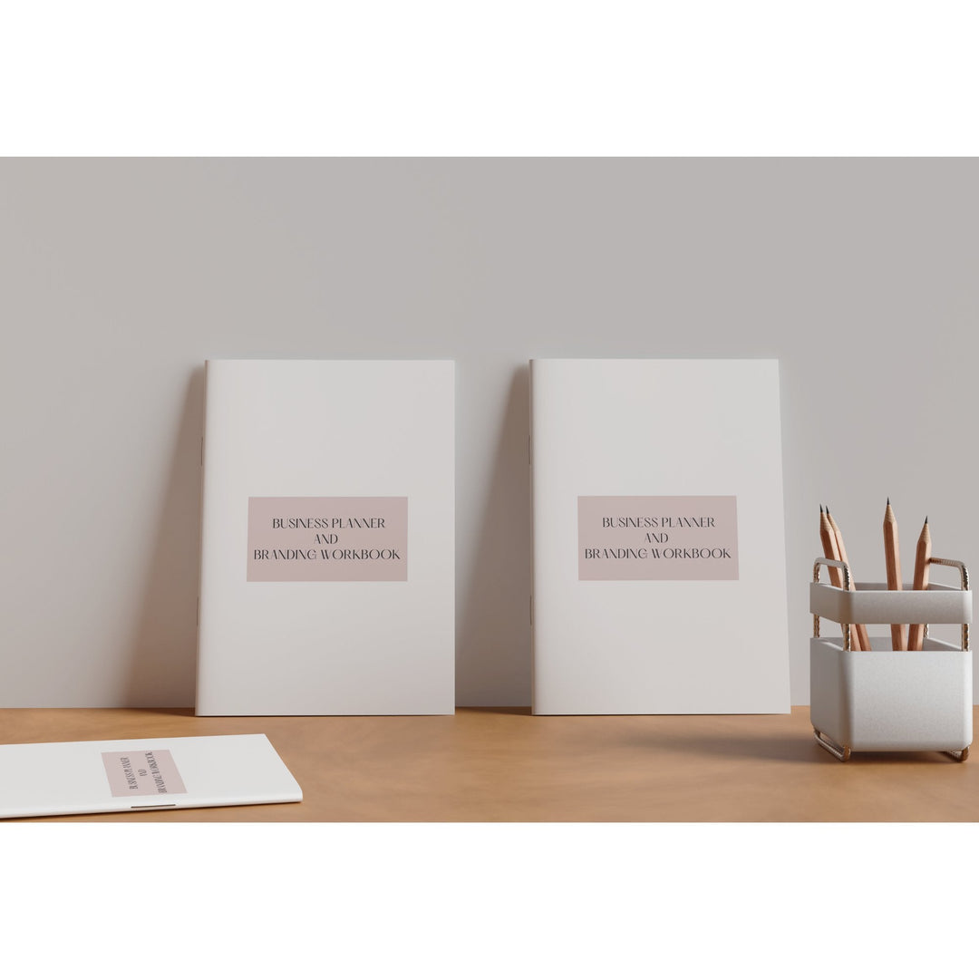 Printable Business Planner and Branding Workbook - KY designX